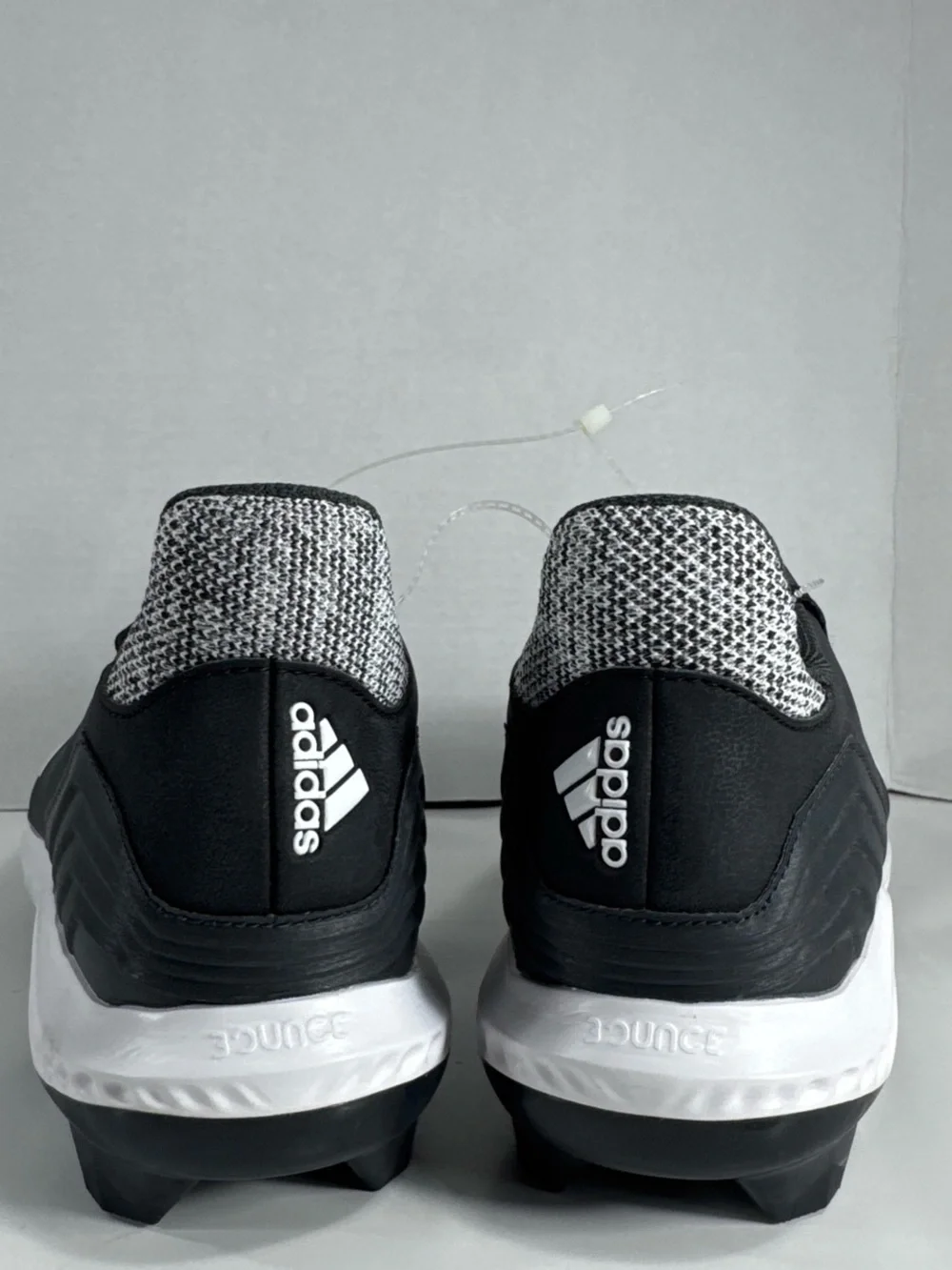 adidas Men’s Black White baseball Cleats